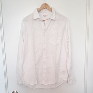 Joe Fresh Button Up/Down White Shirt